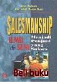 Salesmanship Ilmu & Seni Menjadi Penjual Yang Sukses